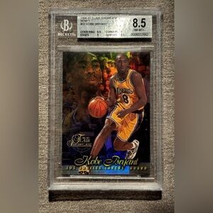 1996-97 Kobe Bryant Flair Showcase Row 1 #31 Beckett 8.5 LA Lakers
